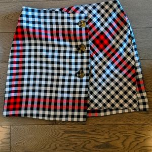 Plaid skirt